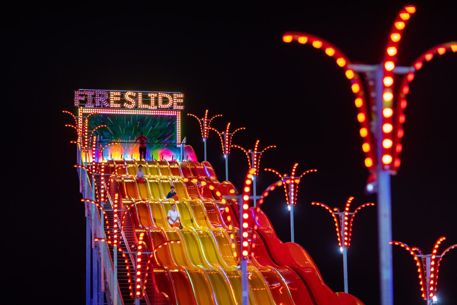 Fire Slide Ride